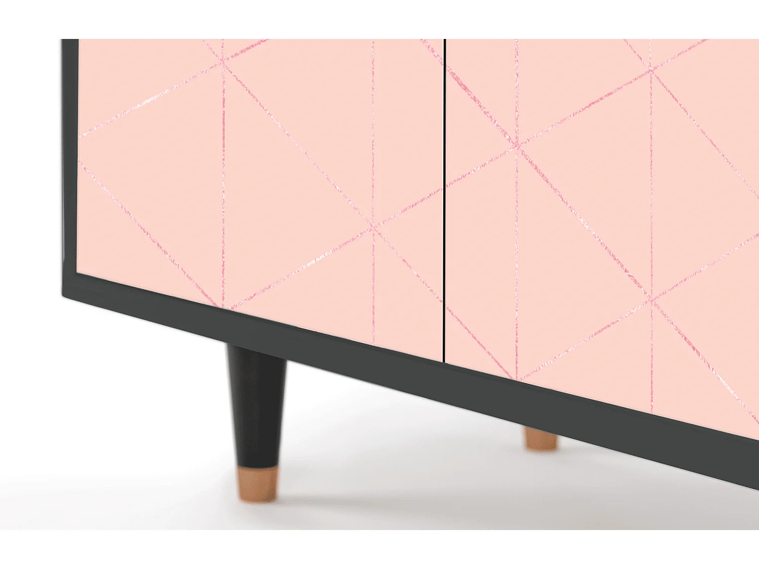 Aparador - 94x96x48 cm - BS3 - Rose Quartz, Antracite