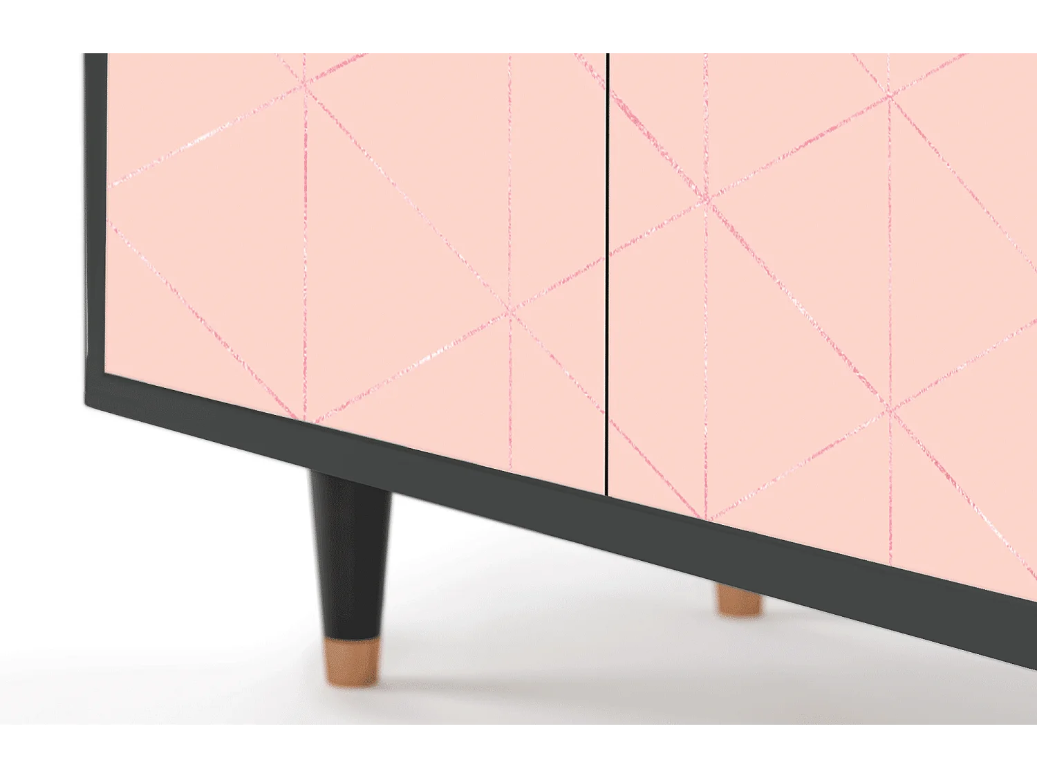 Dressoir - 94x96x48 cm - BS3 - Rose Quartz, Antraciet