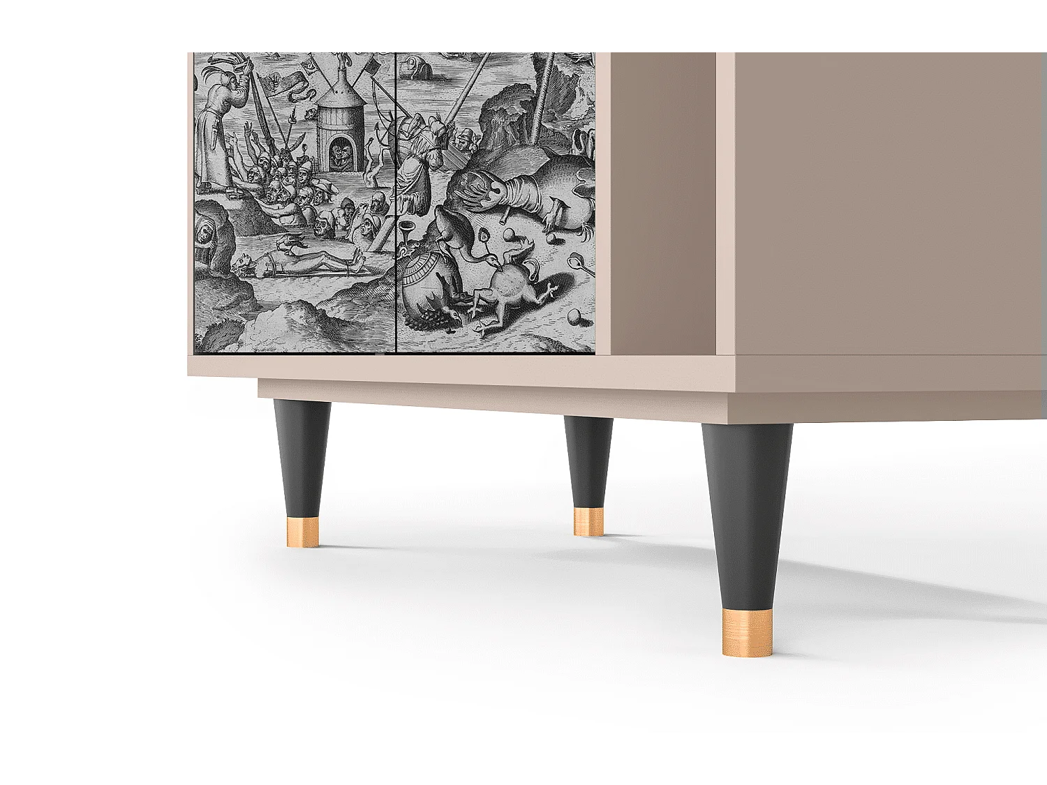 Buffet - 96х110х41 cm - BS6 - The Temptation, Latte