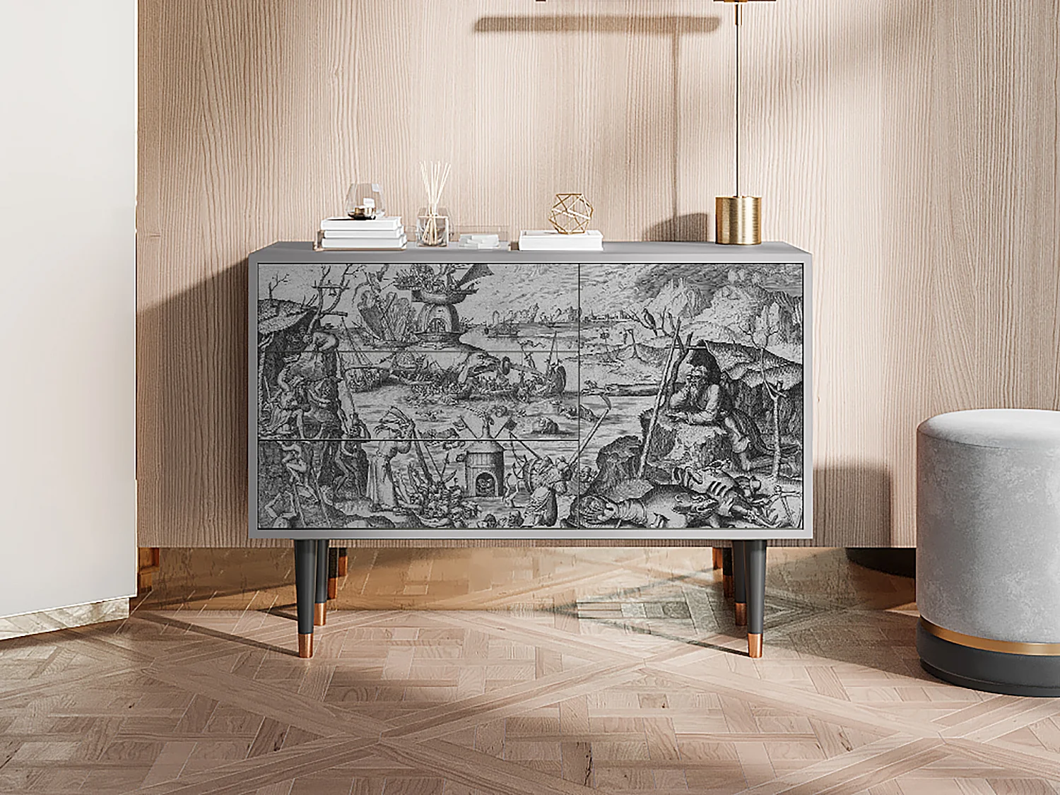 Credenza - 115х84х41 cm - S3 - The Temptation, Grigio