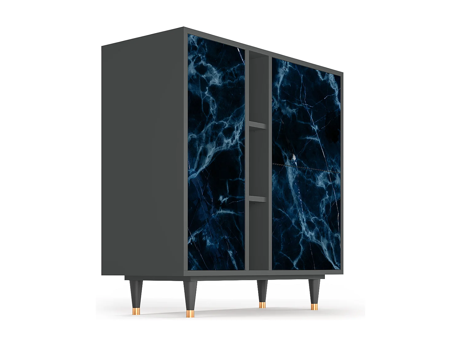 Buffet - 94х96х41 cm - BS5 - Deep Ocean, Anthracite