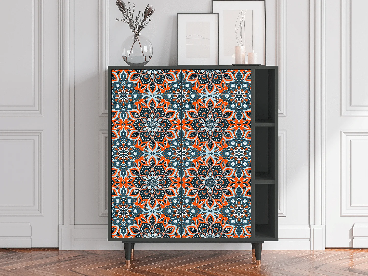 Credenza - 96х110х41 cm - BS6 - Fire Beetle, Antracite