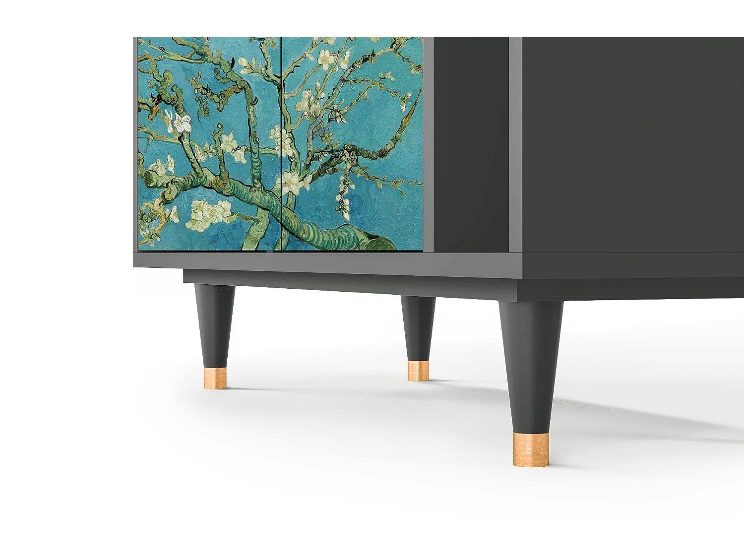 Aparador - 96х110х41 cm - BS6 - Almond Blossom, Antracite