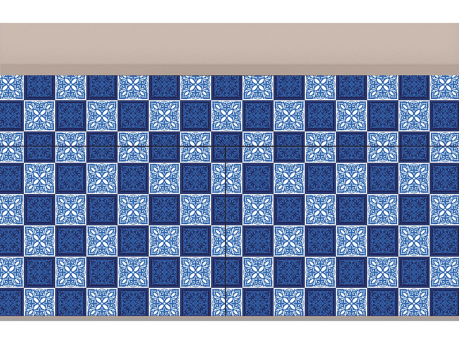 Kredens - 115x85x48 cm - BS4 - Light Path, Latte