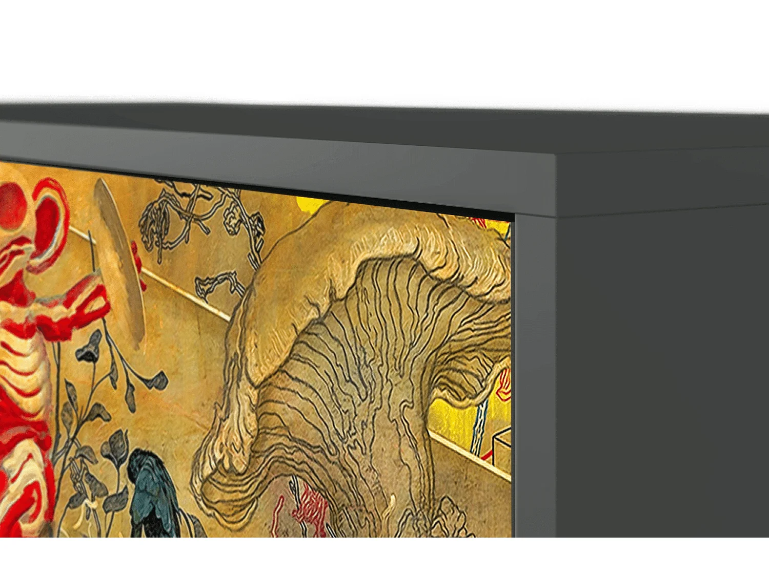Credenza - 115х84х41 cm - S3 - Blood by James Jean, Antracite