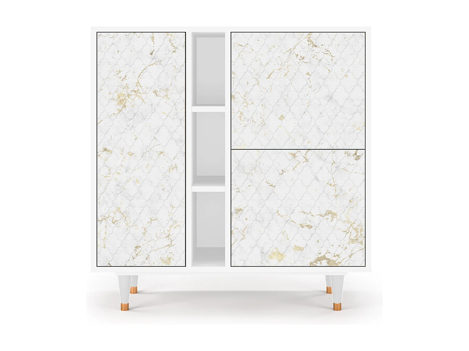 Buffet - 94х96х41 cm - BS5 - Sweet Cotton, Blanc