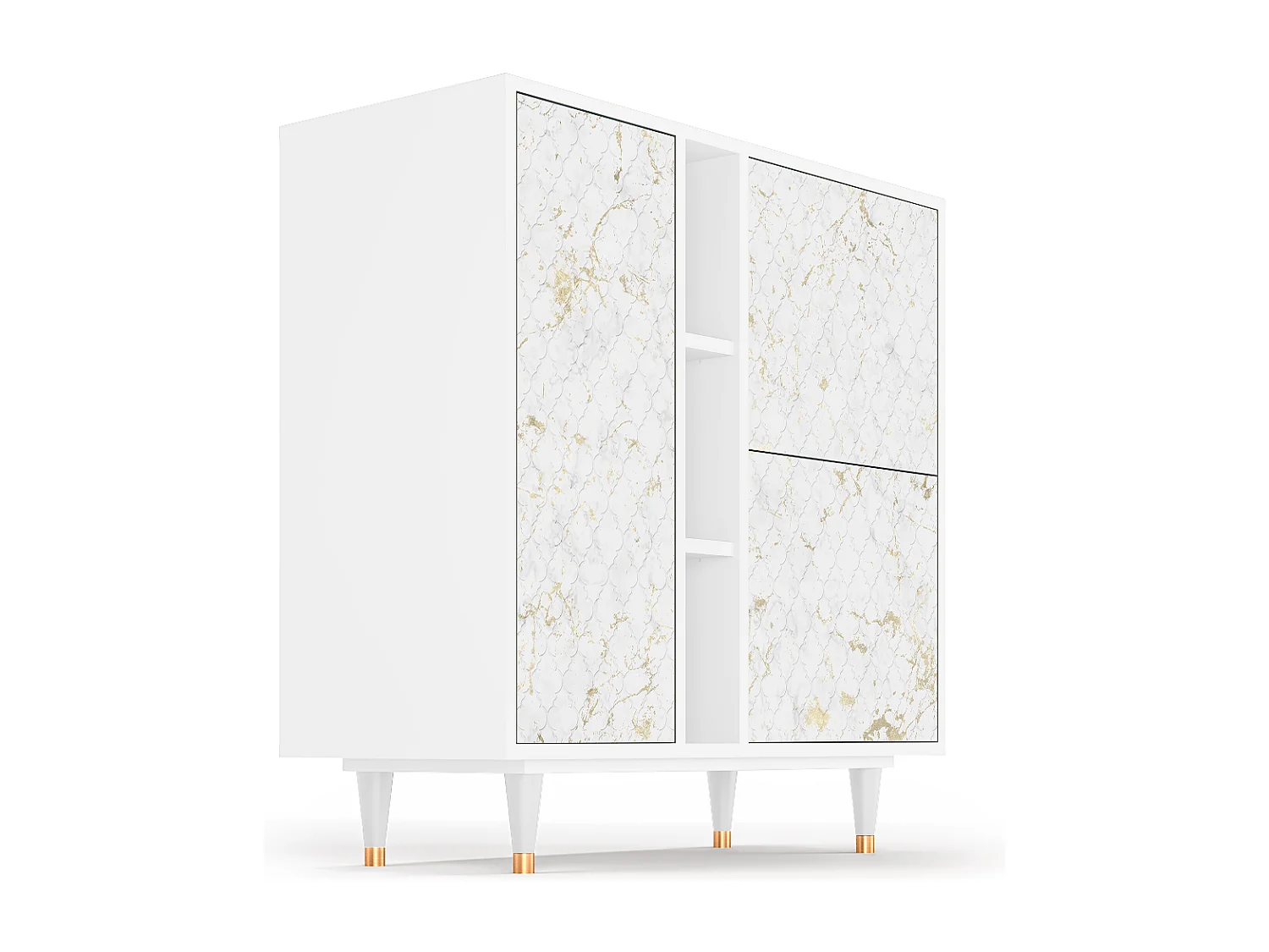 Buffet - 94х96х41 cm - BS5 - Sweet Cotton, Blanc