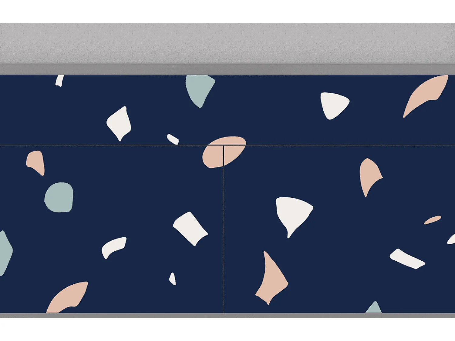 Dressoir - 115x85x48 cm - BS4 - Space Satellites, Grijs