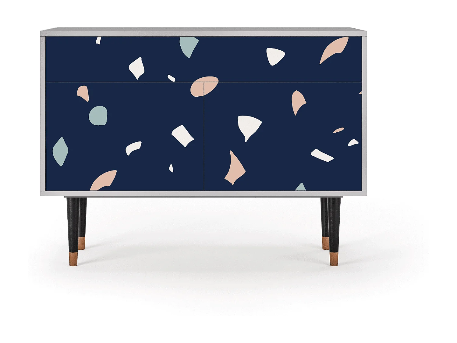 Credenza - 115x85x48 cm - BS4 - Space Satellites, Grigio