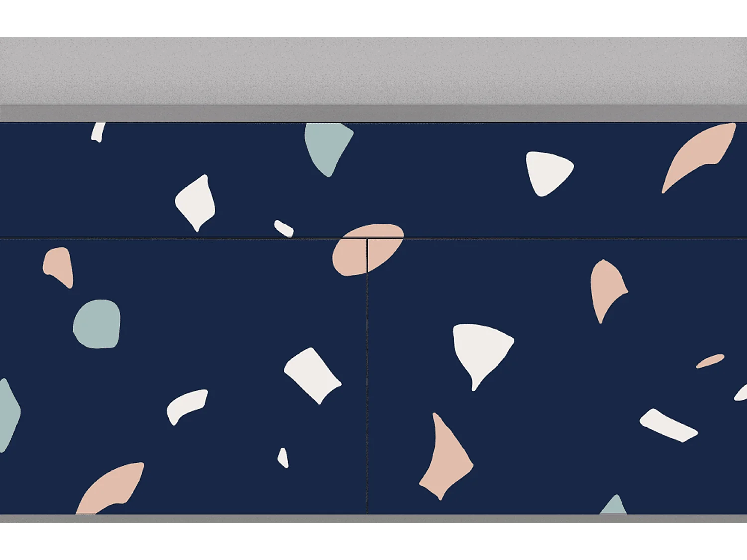 Credenza - 115x85x48 cm - BS4 - Space Satellites, Grigio