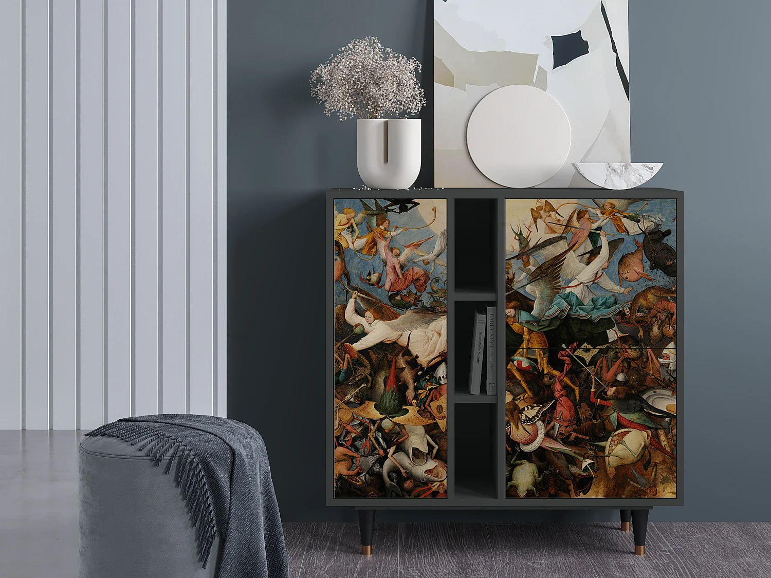 Buffet - 94х96х41 cm - BS5 - The Fall, Anthracite