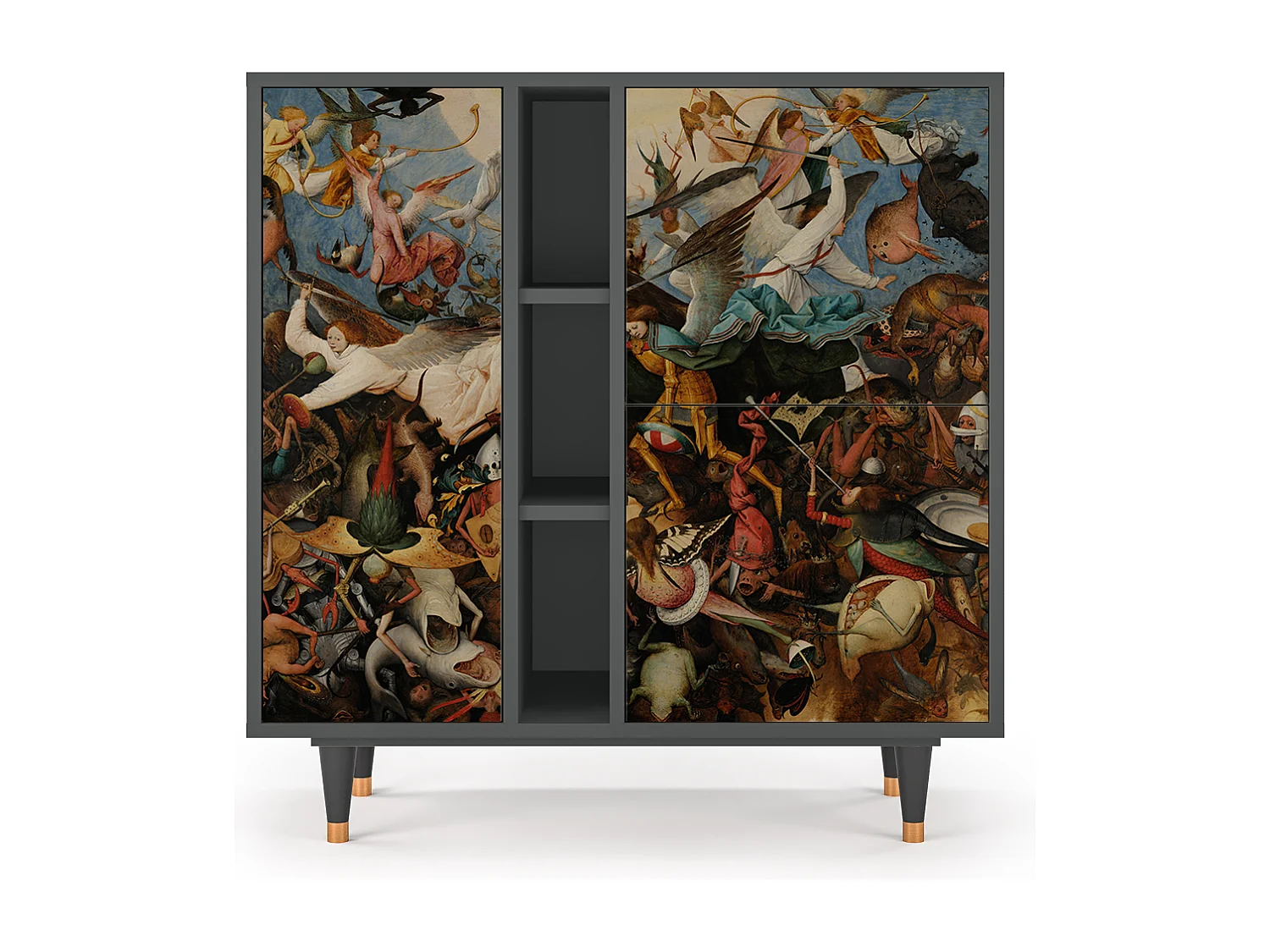 Aparador - 94х96х41 cm - BS5 - The Fall, Antracita