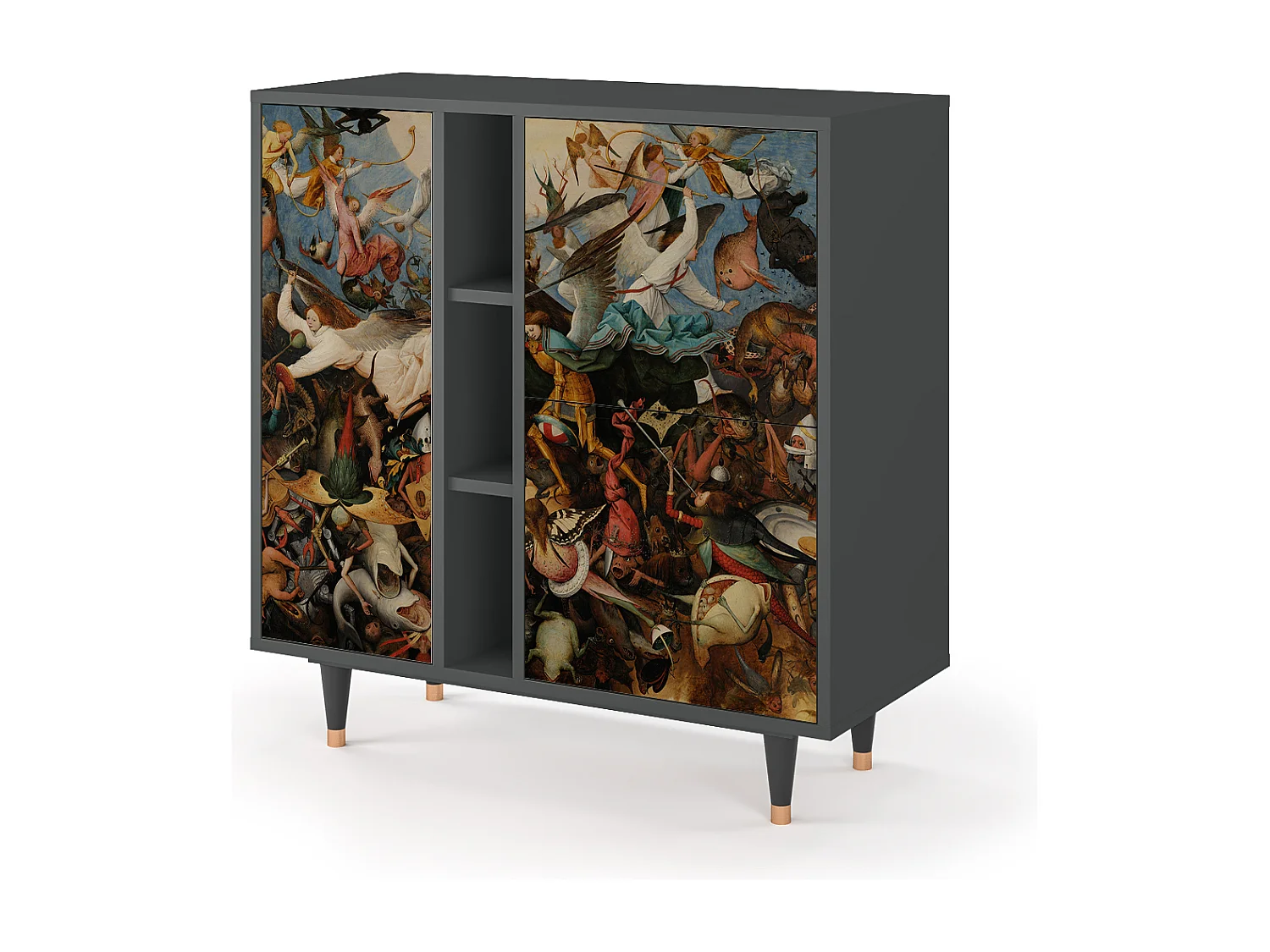 Aparador - 94х96х41 cm - BS5 - The Fall, Antracita