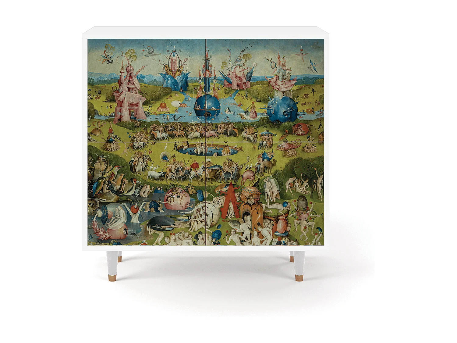 Dressoir - 94x96x48 cm - BS3 - The Garden 2 by Bosch, Wit