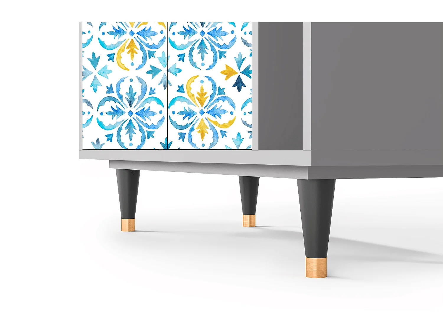 Credenza - 96х110х41 cm - BS6 - Lisbon Flover, Grigio