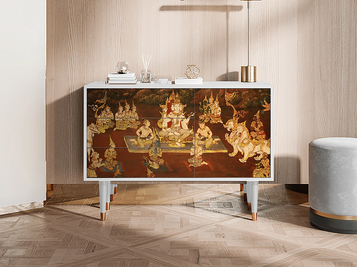 Buffet - 115х84х41 cm - S3 - Malyavan, Blanc