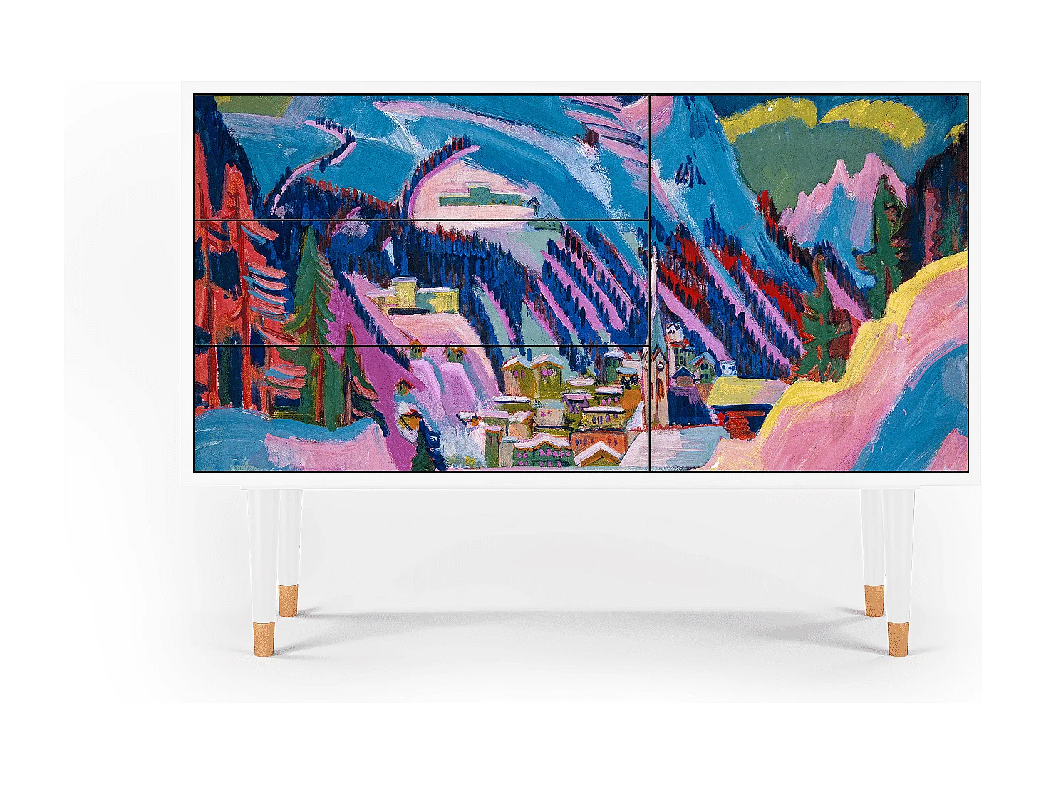 Buffet - 115х84х41 cm - S3 - Malyavan, Blanc