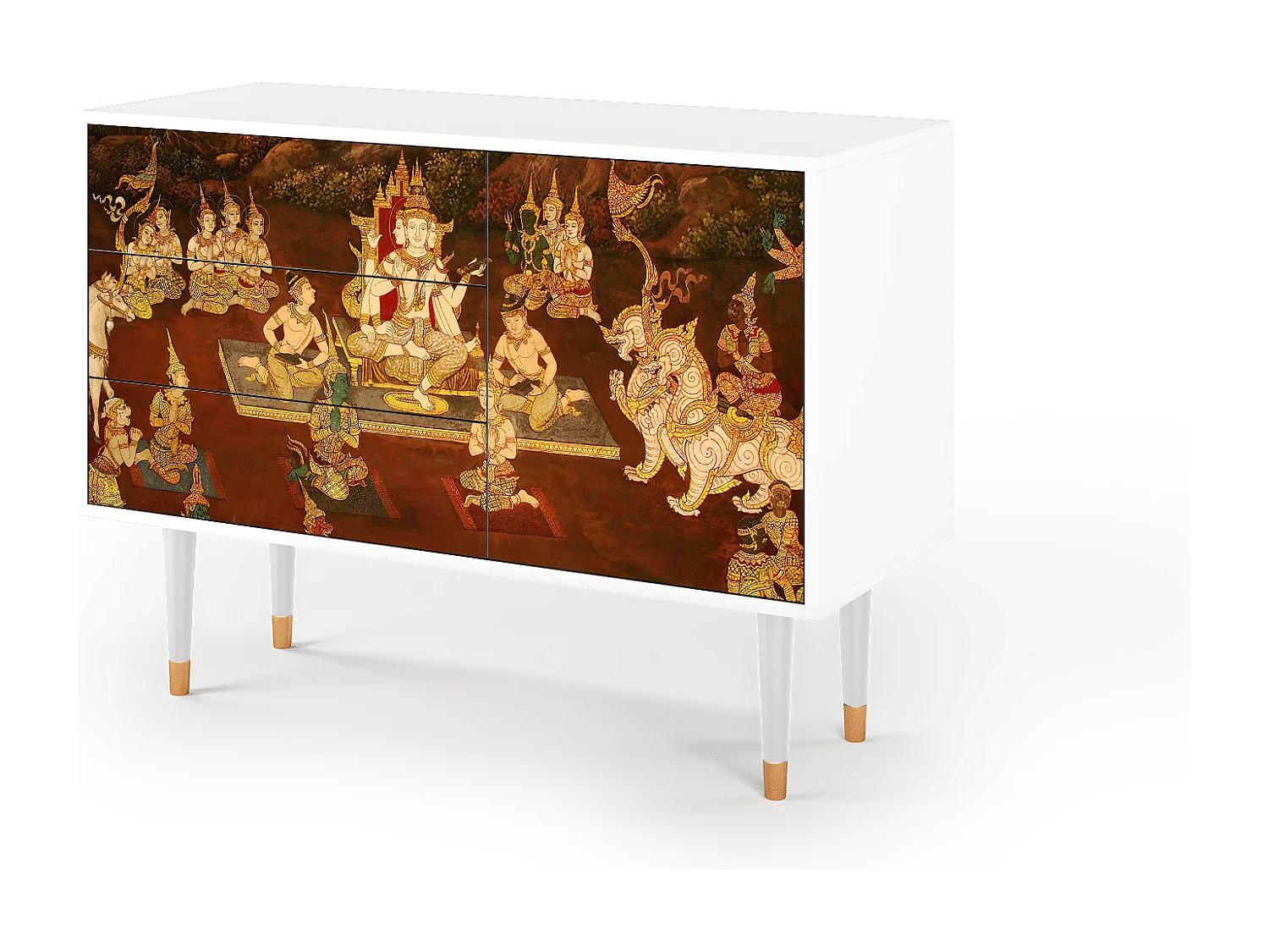 Credenza - 115х84х41 cm - S3 - Malyavan, Bianco