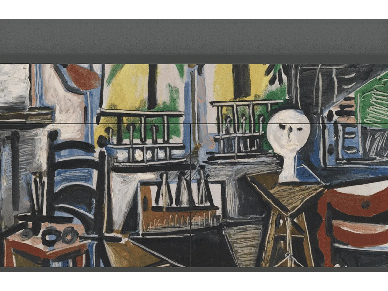 Kredens - 115x85x48 cm - BS4 - The Studio , Antracyt