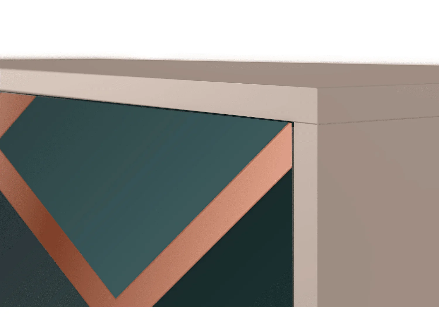 Buffet - 115х84х41 cm - S3 - Bronze Crossroad, Latte