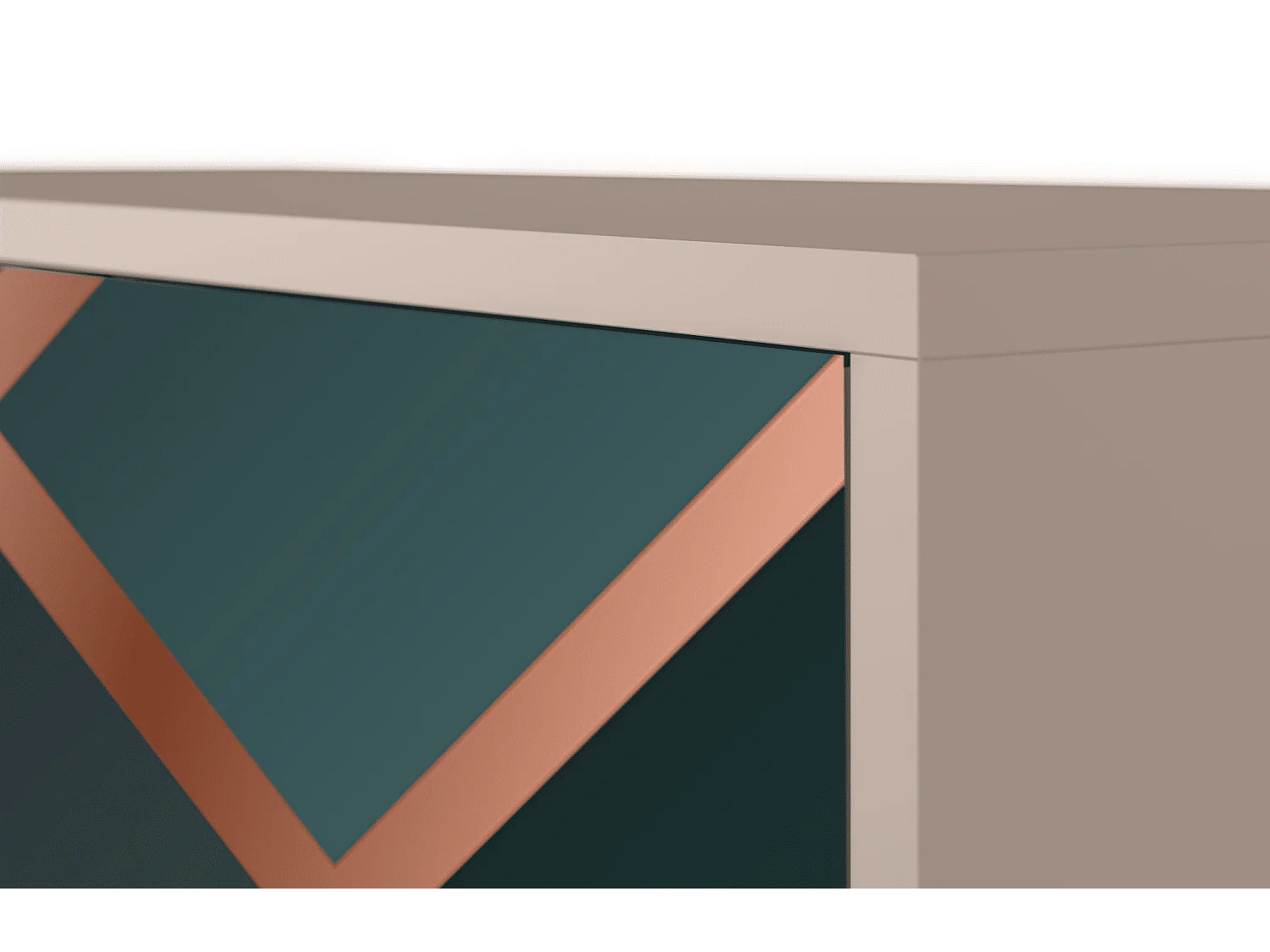 Buffet - 115х84х41 cm - S3 - Bronze Crossroad, Latte