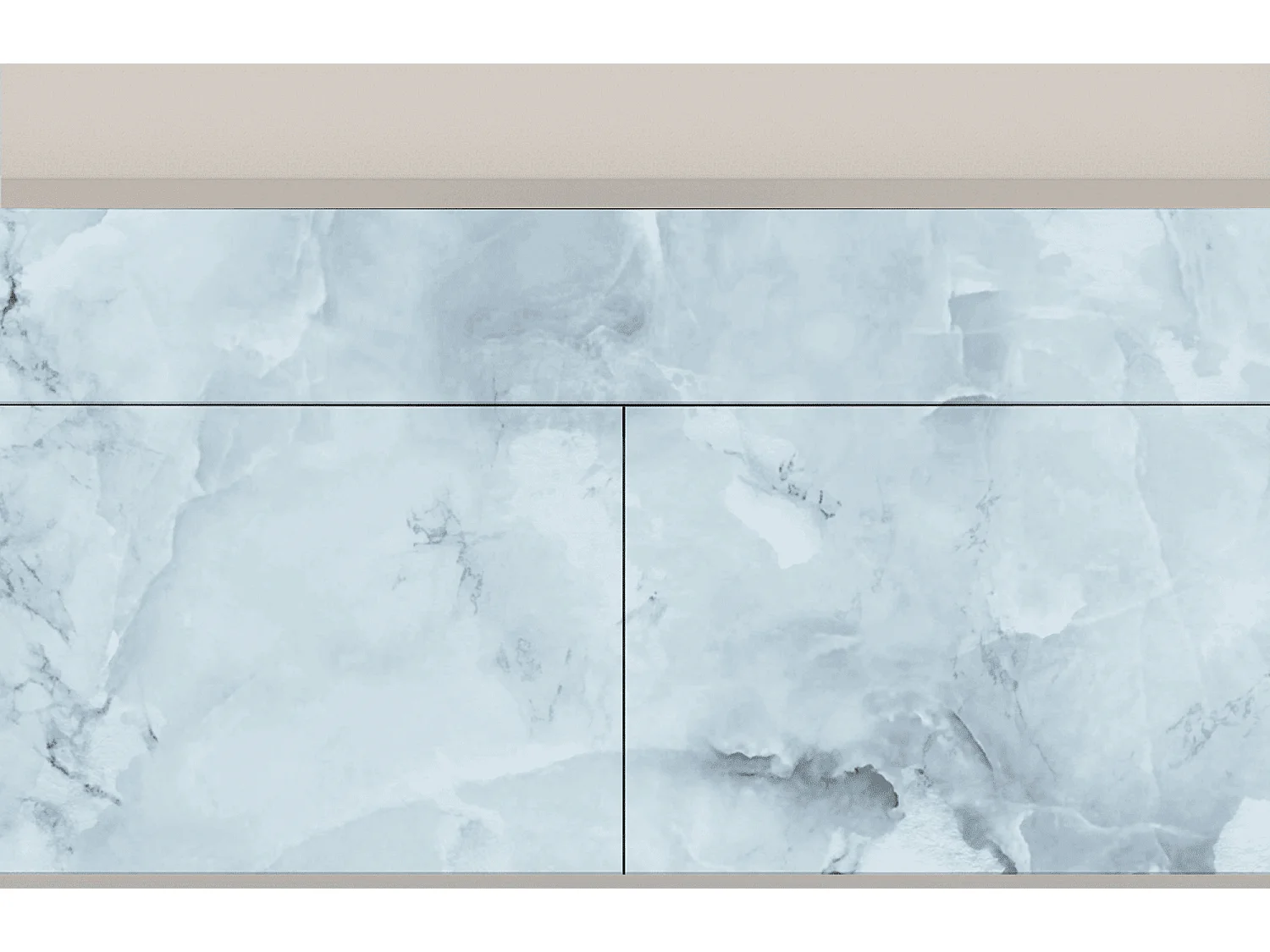 Aparador - 115x85x48 cm - BS4 - Glacial Colour, Areia