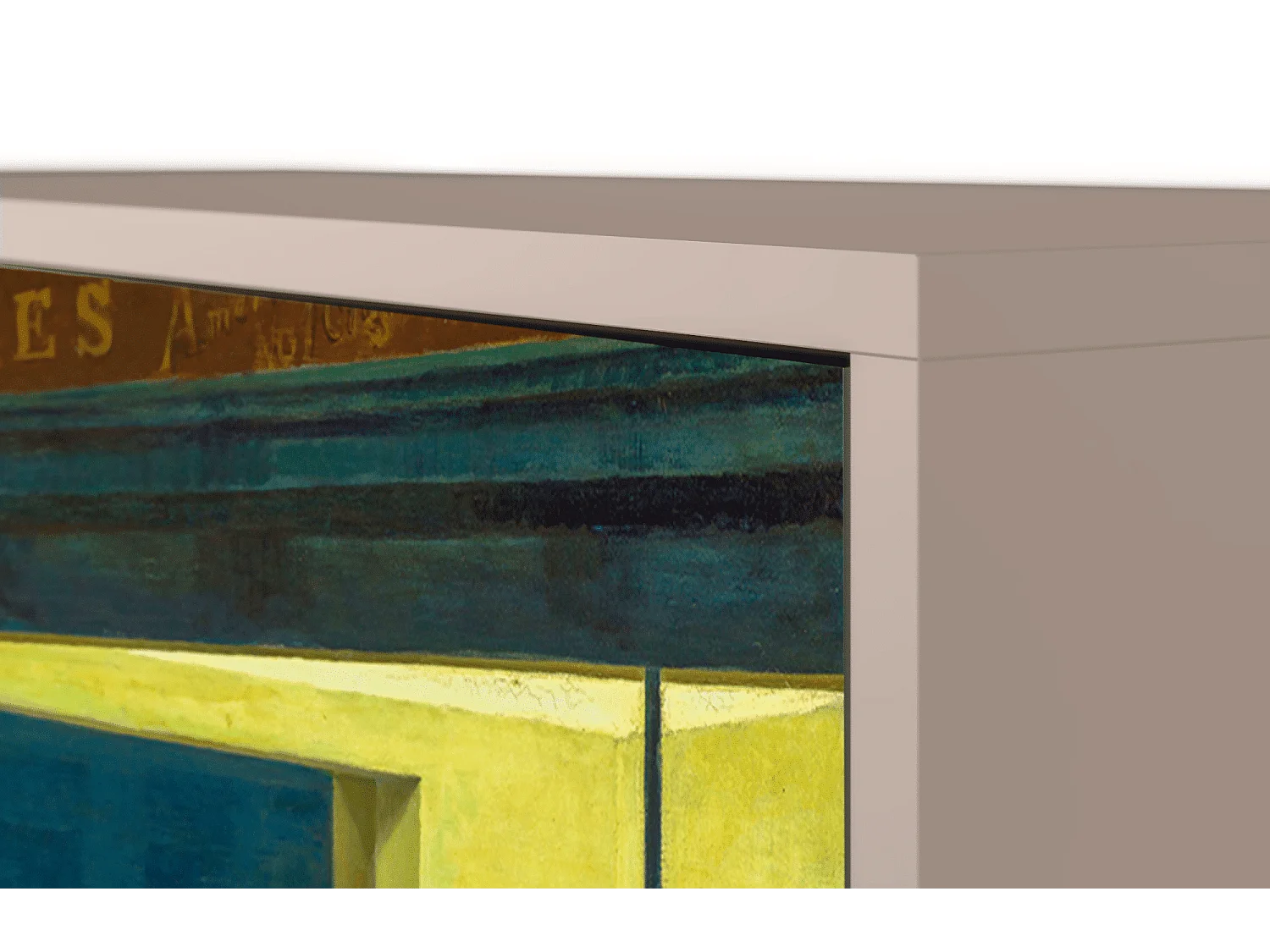 Buffet - 115х84х41 cm - S3 - Nighthawks by Hopper, Latte