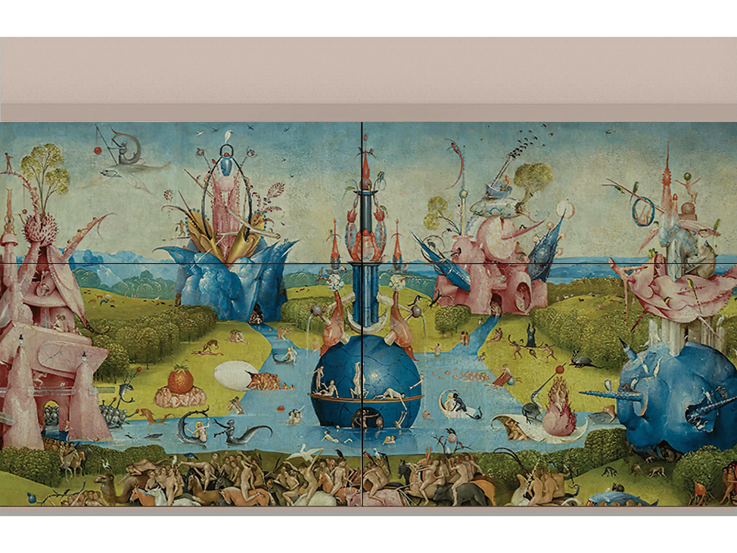 Buffet - 115x85x48 cm - BS4 - The Garden 2 by Bosch, Latte