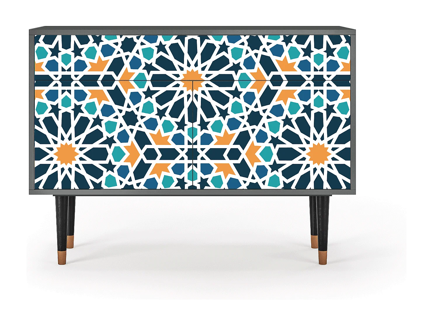 Buffet - 115x85x48 cm - BS4 - Kaleidoscope, Anthracite