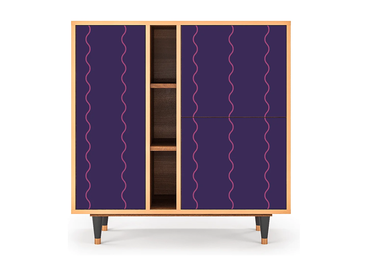 Buffet - 94х96х41 cm - BS5 - Grape Maccaroni, Noyer