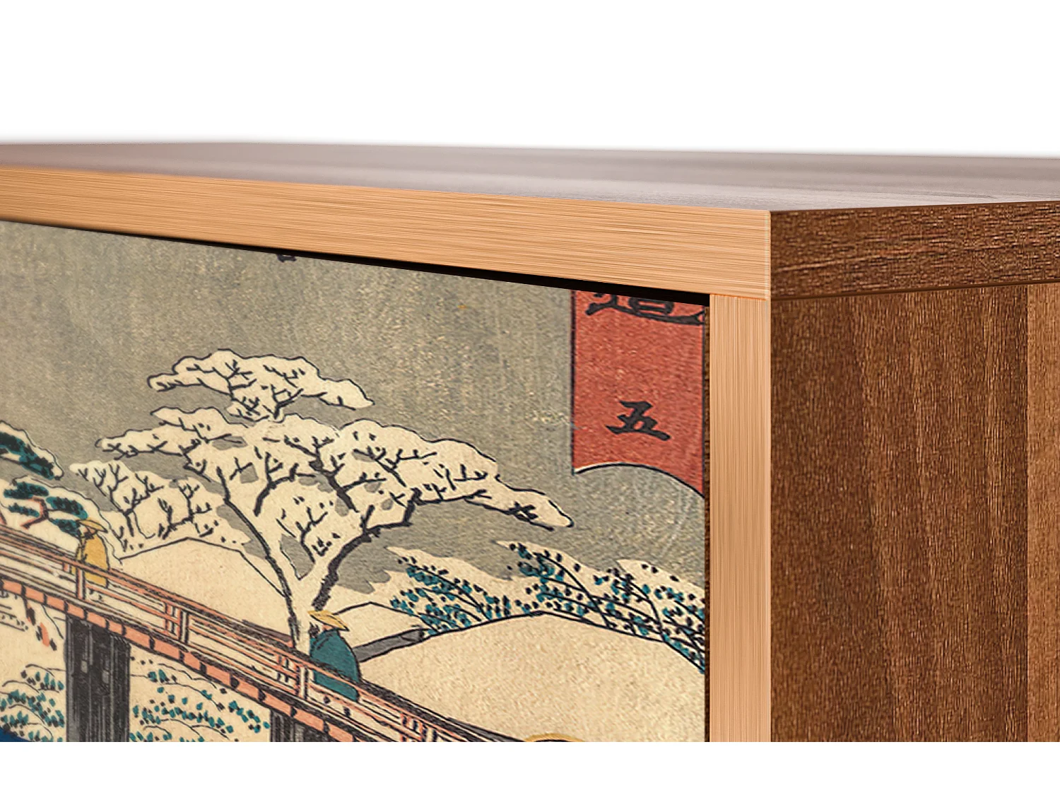 Buffet - 115х84х41 cm - S3 - Katabira River, Noyer