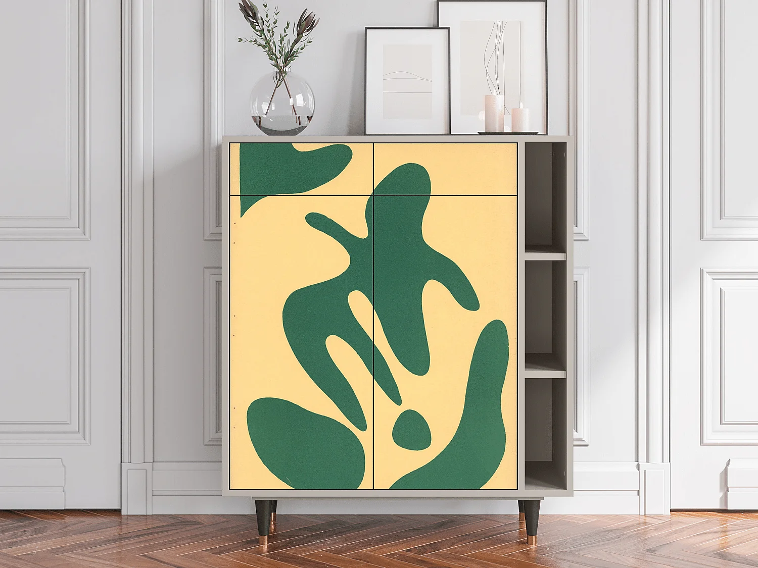 Kredens - 96х110х41 cm - BS6 - Constellations by Arp, Piaskowy