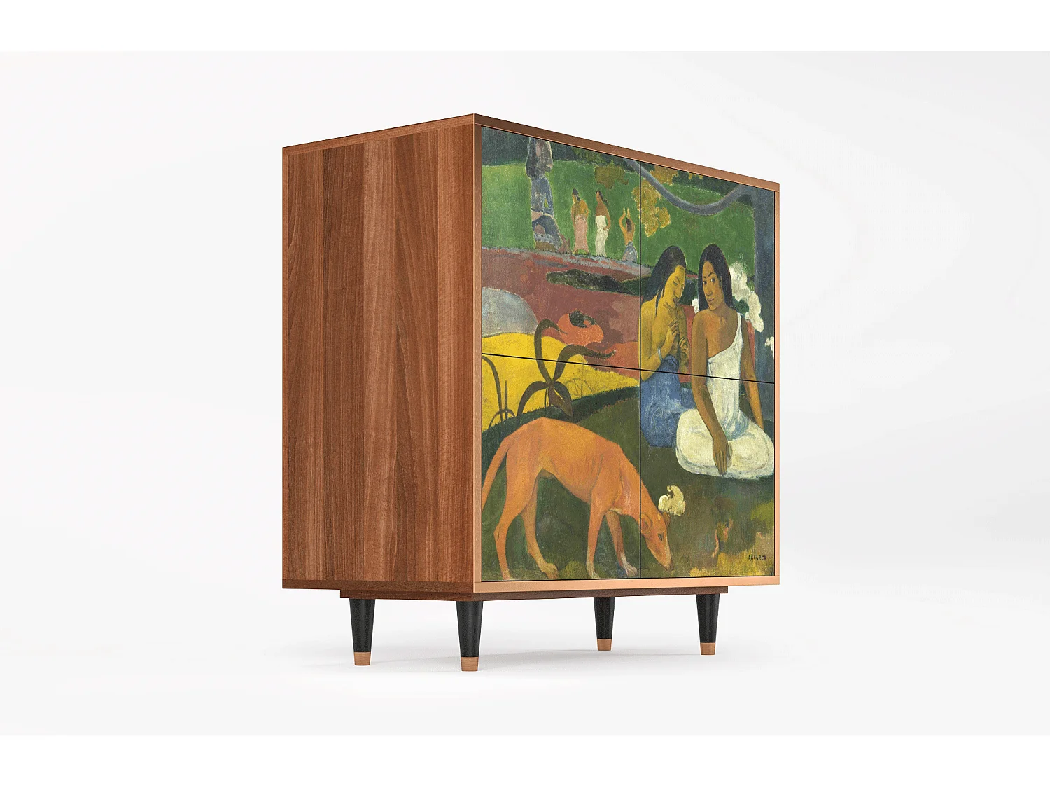 Credenza - 94x96x48 cm - BS3 - Arearea , Noce