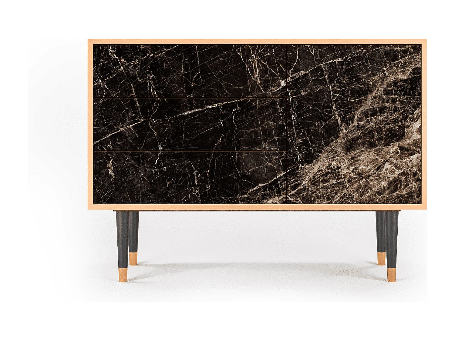 Sideboard - 115х84х41 cm - S3 - Night Abyss, Walnuss