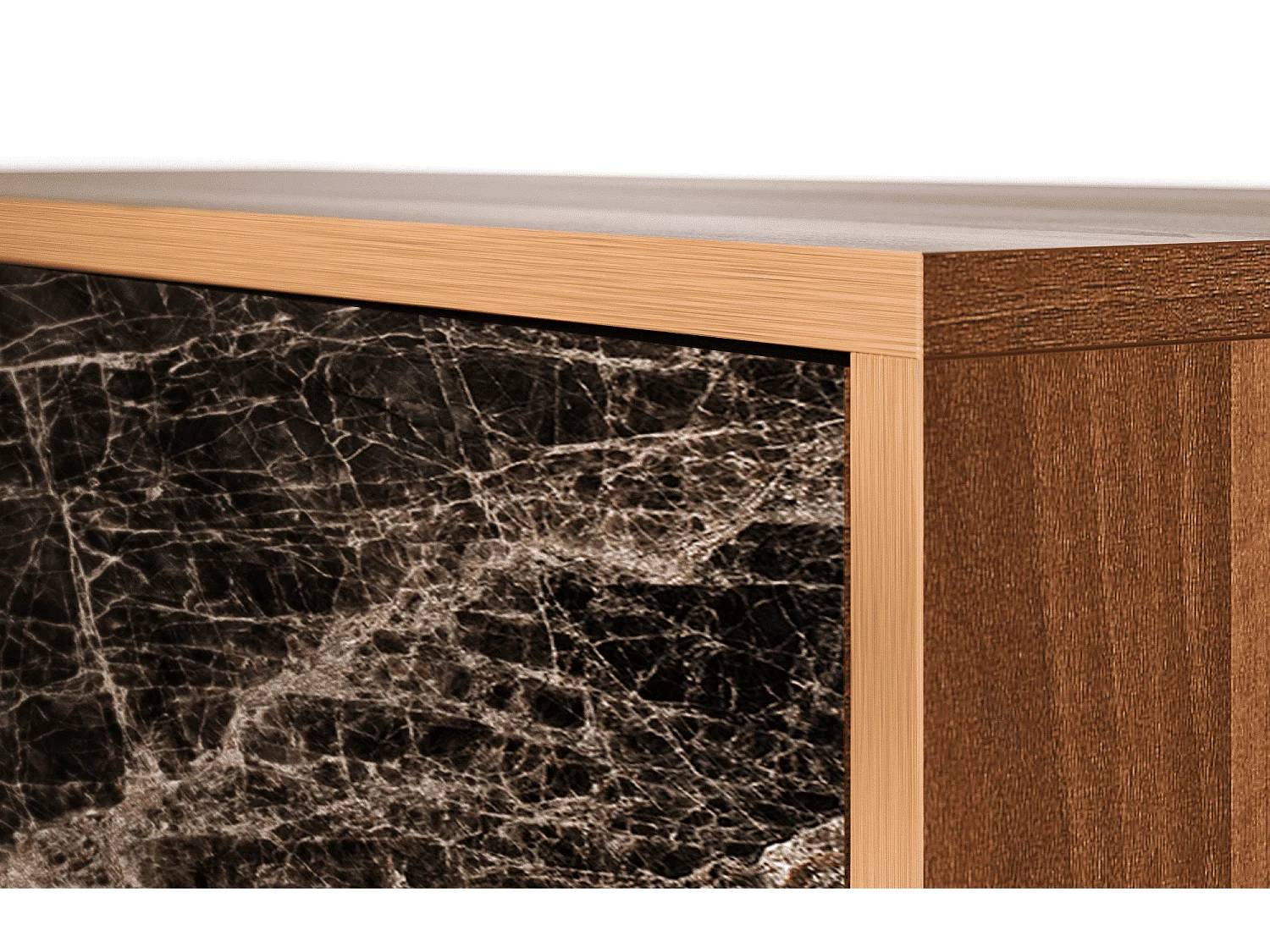 Sideboard - 115х84х41 cm - S3 - Night Abyss, Walnuss