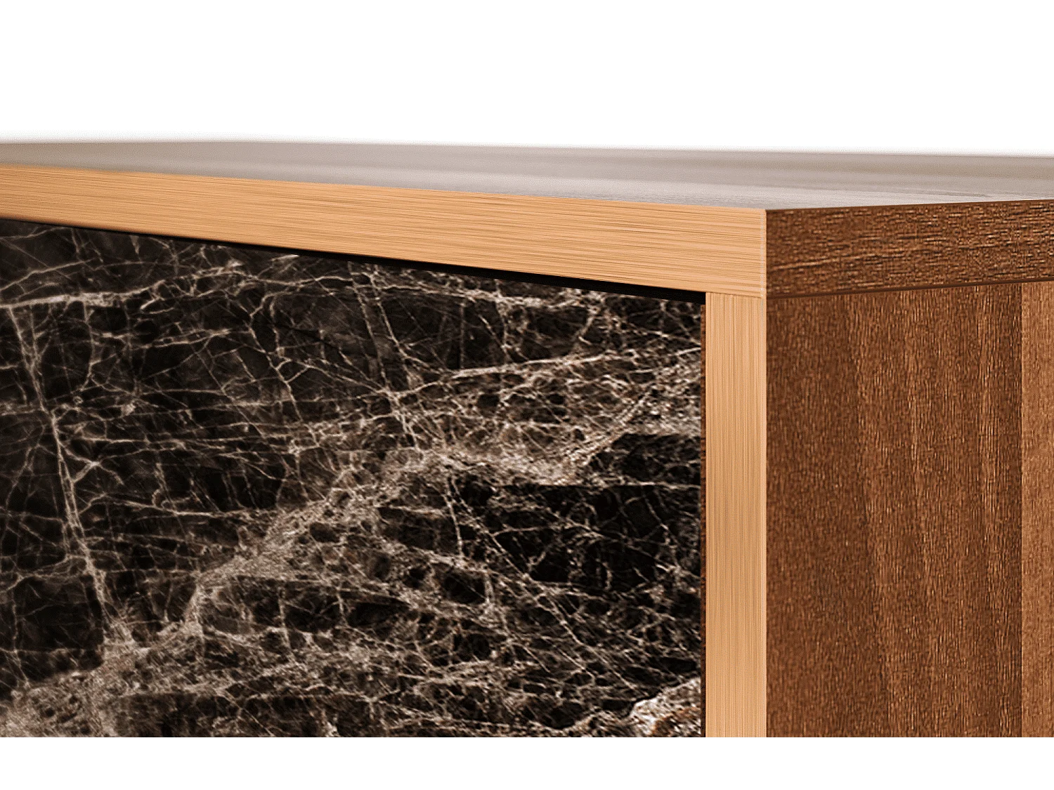Credenza - 115х84х41 cm - S3 - Night Abyss, Noce
