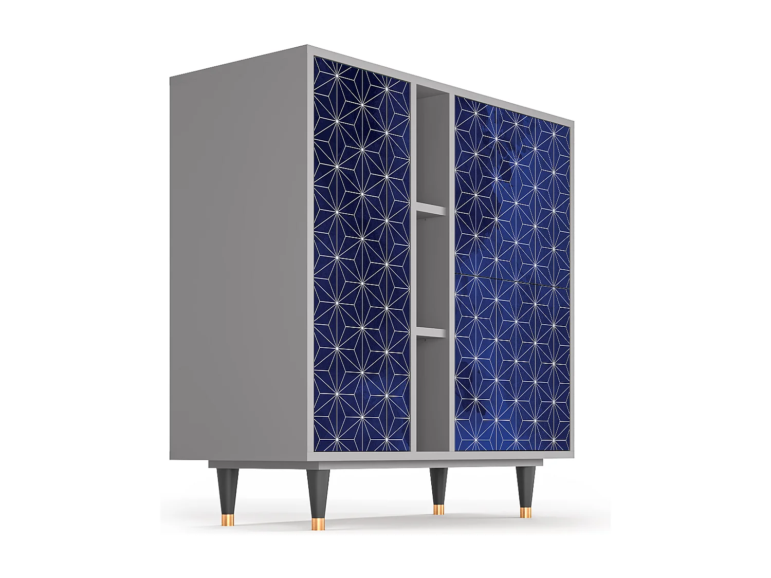 Credenza - 94х96х41 cm - BS5 - Milky Way, Grigio