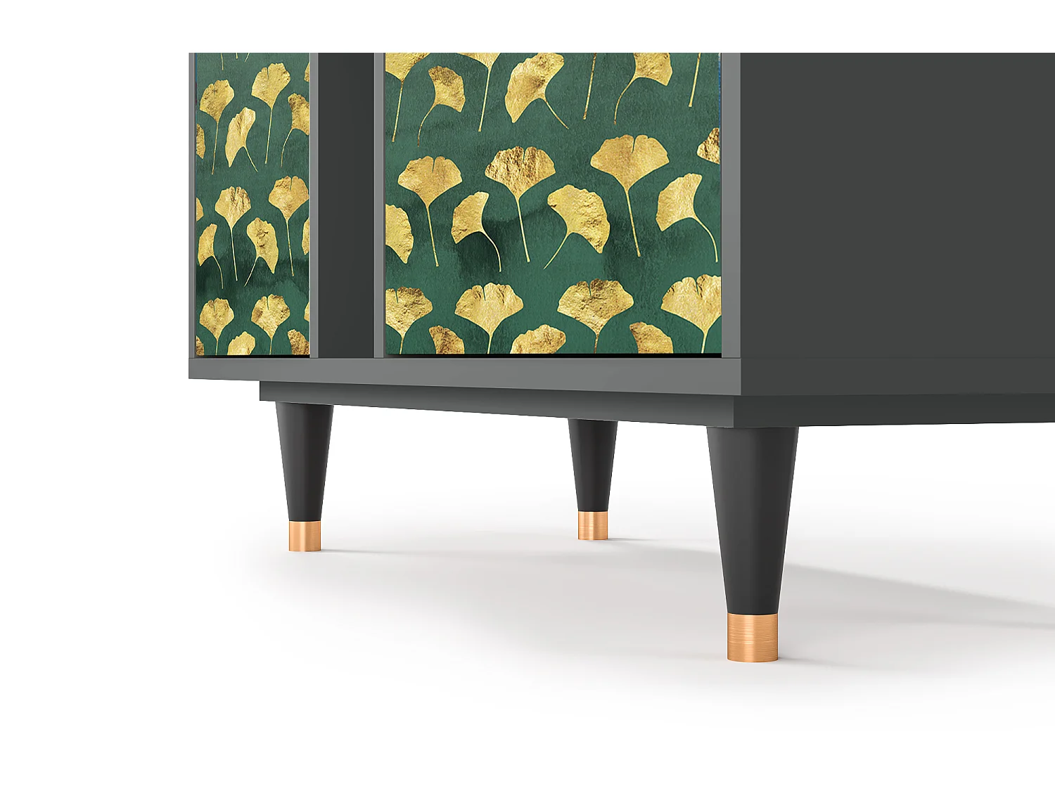 Buffet - 94х96х41 cm - BS5 - Gingko leaves, Anthracite