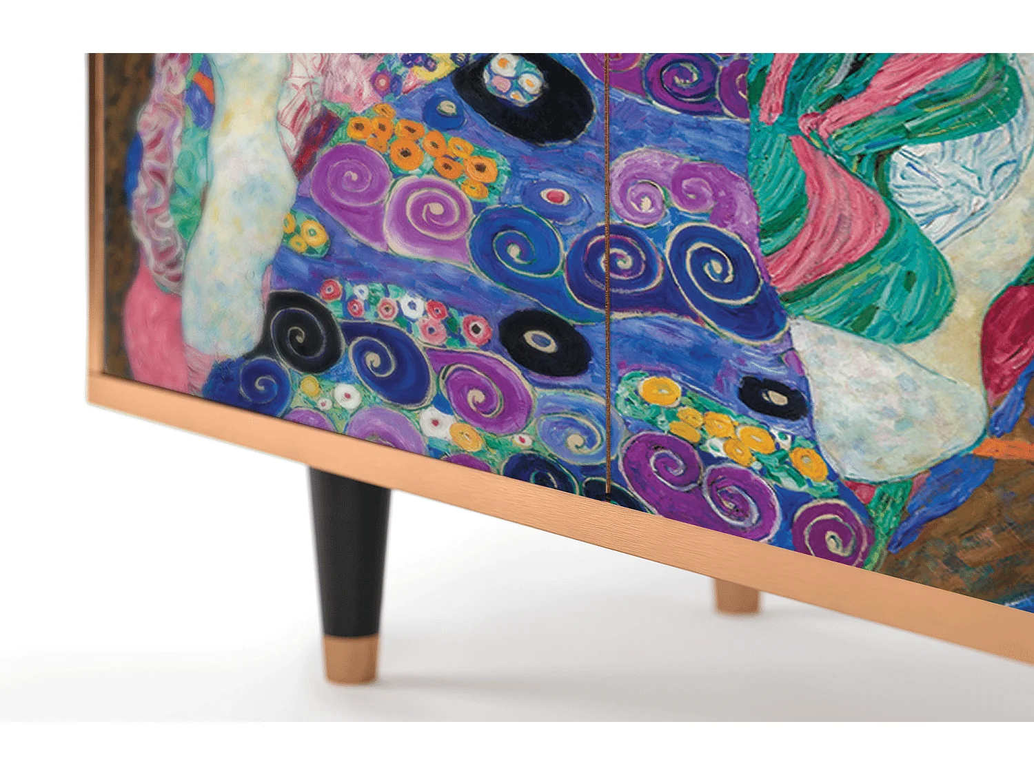 Credenza - 94x96x48 cm - BS3 - The Maiden by Klimt, Noce