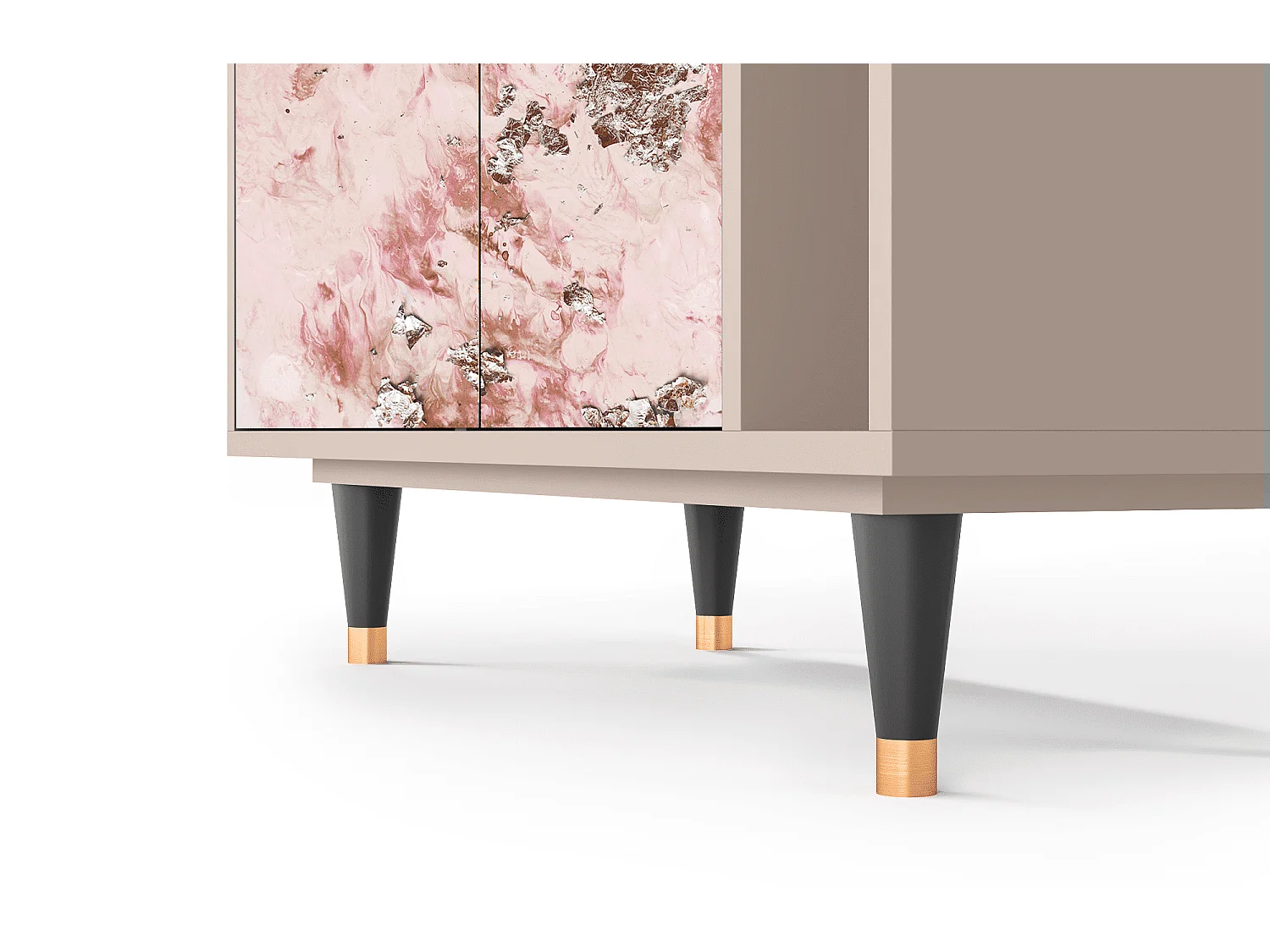 Dressoir - 96х110х41 cm - BS6 - Cotton Candy, Latte