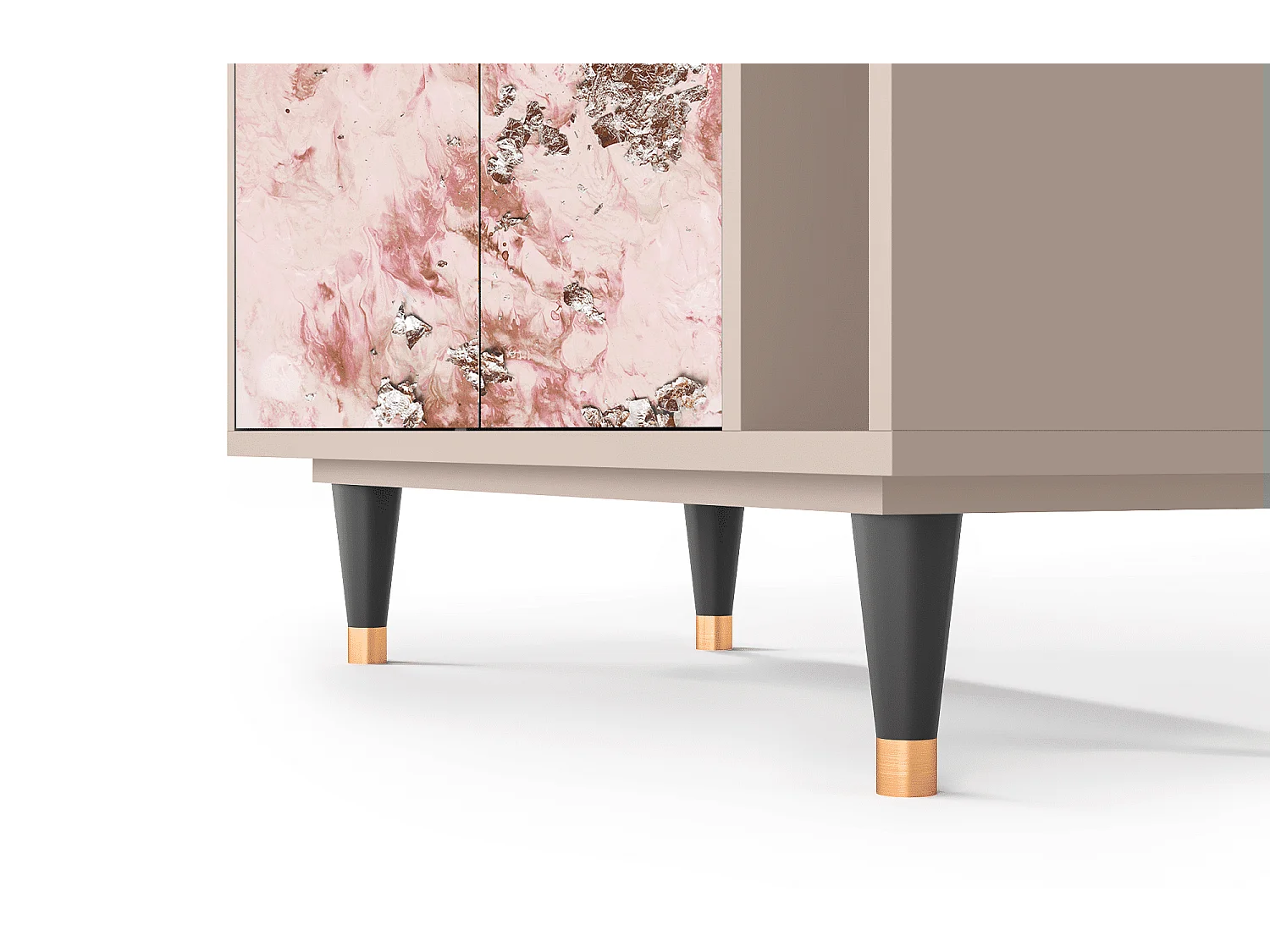 Dressoir - 96х110х41 cm - BS6 - Cotton Candy, Latte