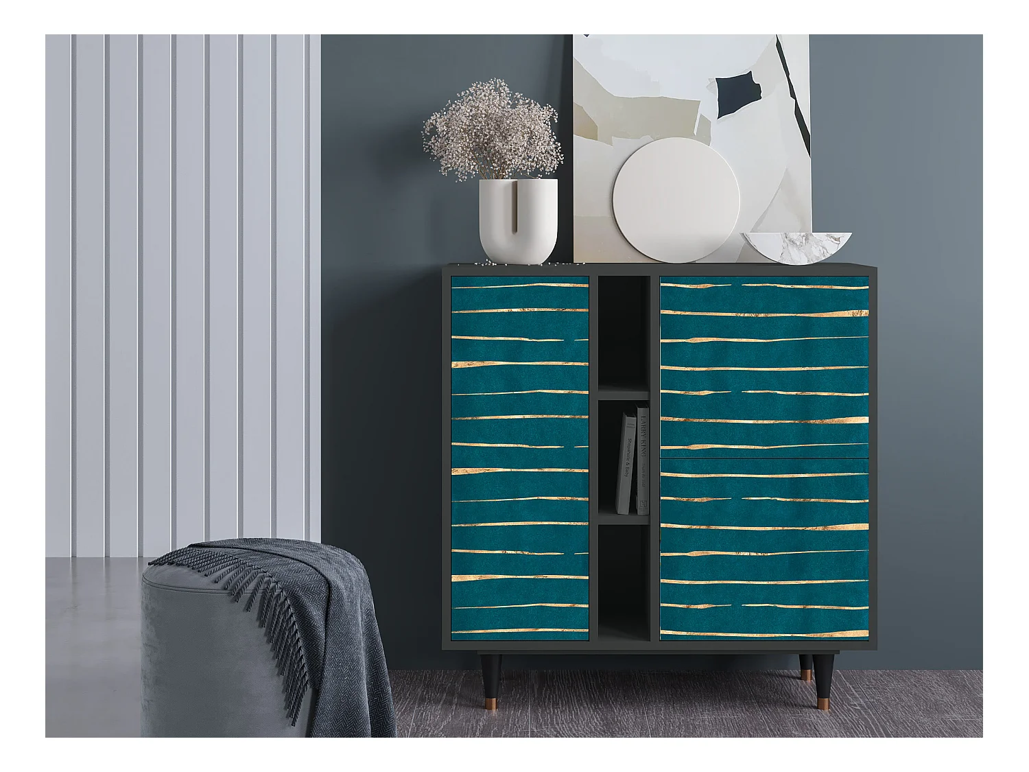 Buffet - 94х96х41 cm - BS5 - Ocean Drive, Anthracite