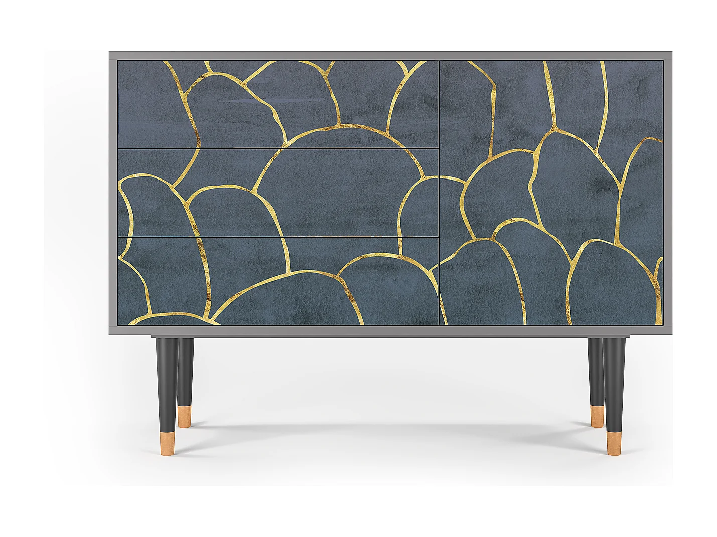 Sideboard - 115х84х41 cm - S3 - Blue Lagoon, Grau
