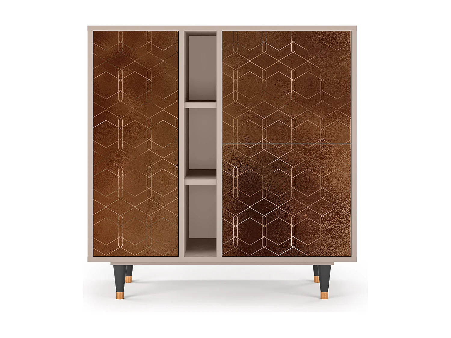 Aparador - 94х96х41 cm - BS5 - Chocolate Bar, Latte