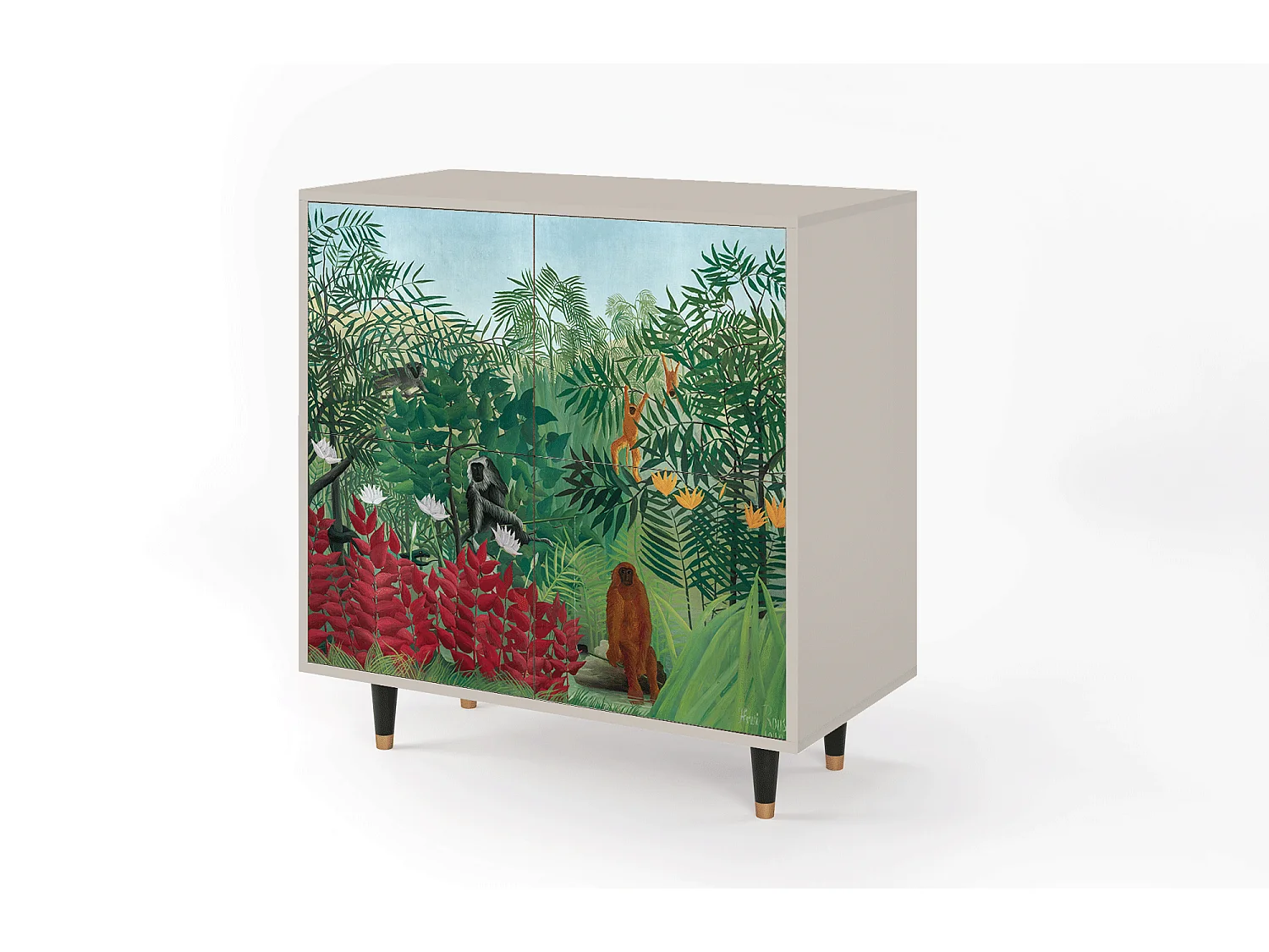 Aparador - 94x96x48 cm - BS3 - Jungles in Paris, Areia