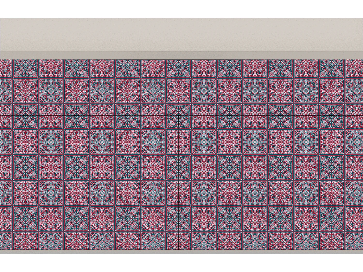 Sideboard - 115x85x48 cm - BS4 - Riviera Mosaic, Sand