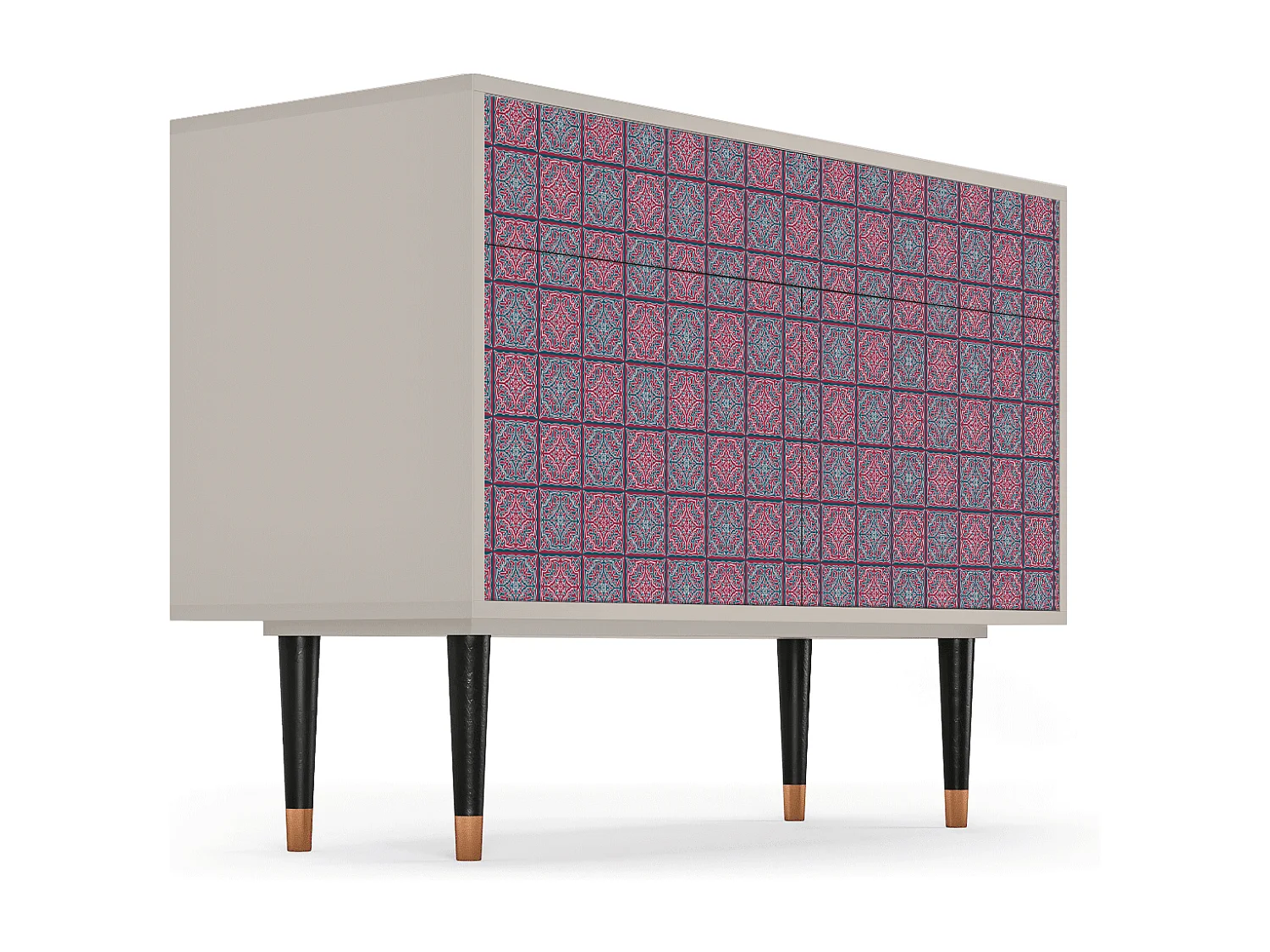 Dressoir - 115x85x48 cm - BS4 - Riviera Mosaic, Zand