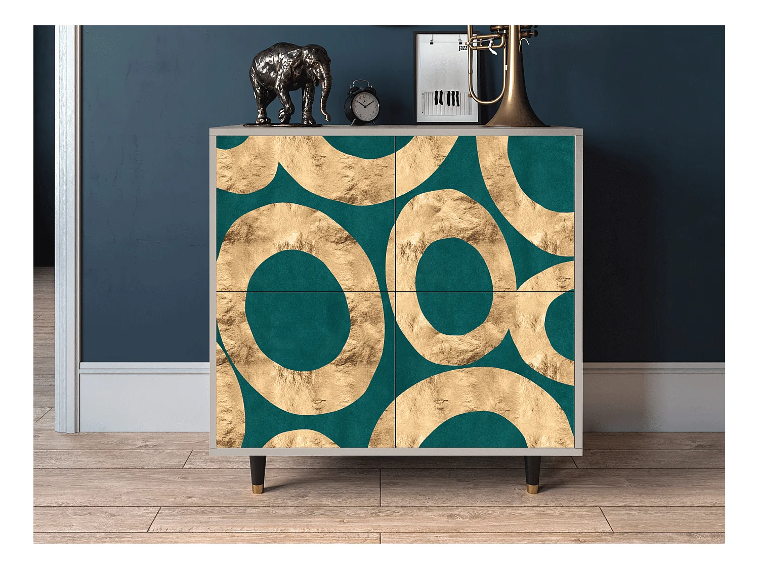 Buffet - 94x96x48 cm - BS3 - Zircon Sphere, Sable