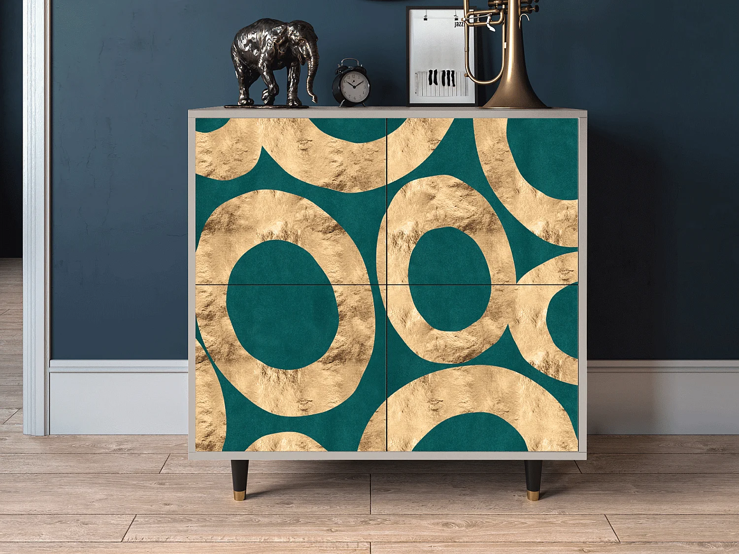 Buffet - 94x96x48 cm - BS3 - Zircon Sphere, Sable