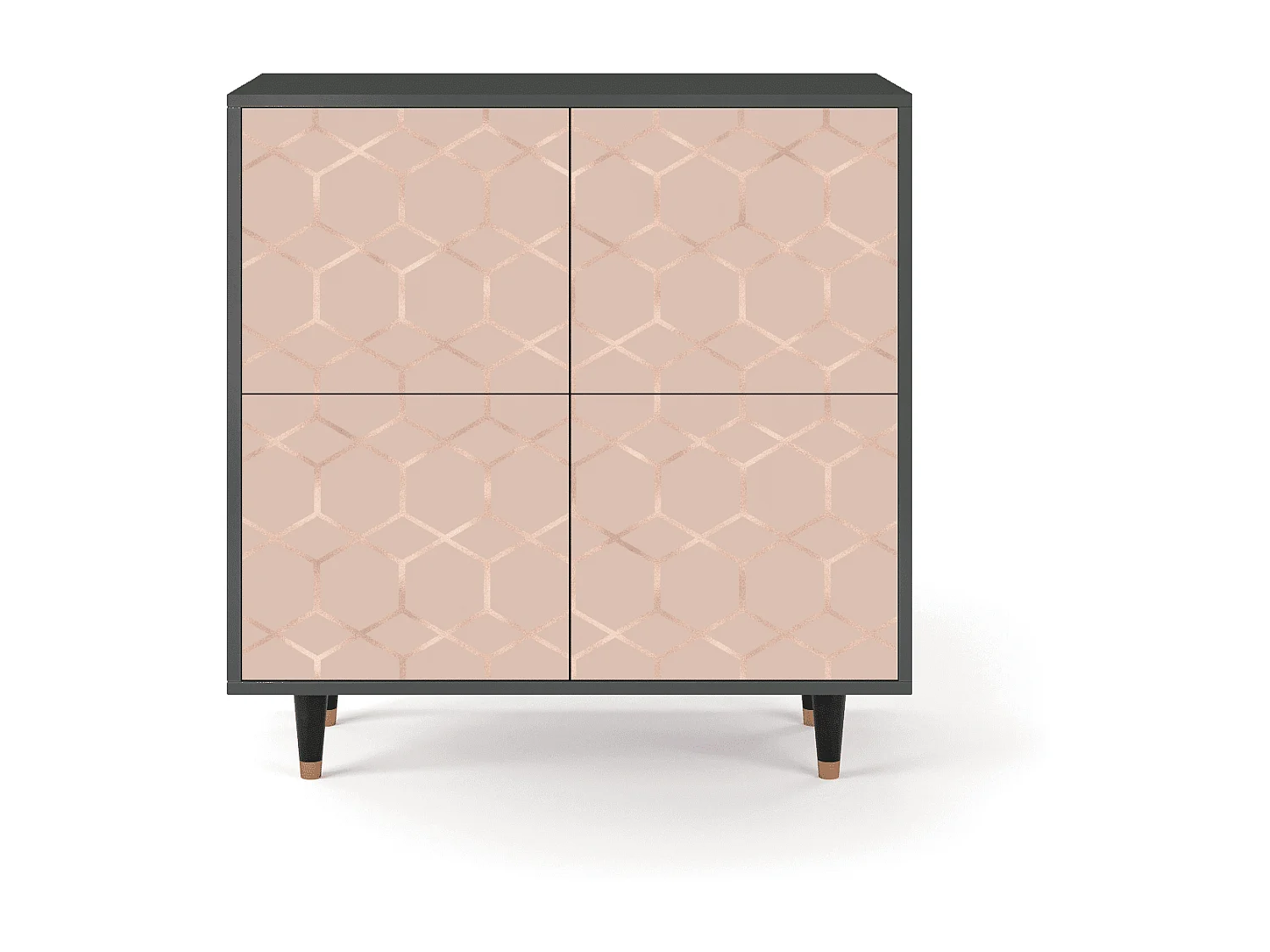 Buffet - 94x96x48 cm - BS3 - Rose Honeycomb, Anthracite
